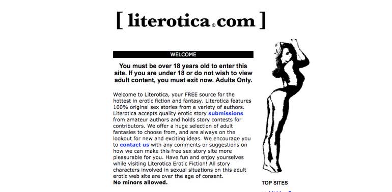main page literotica