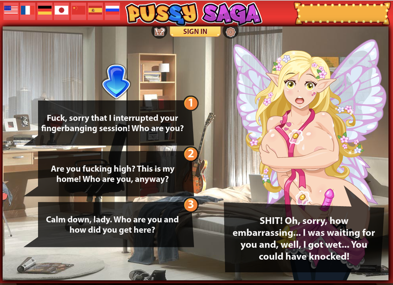 pussy saga sex game