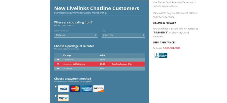 Livelinks Pricing 