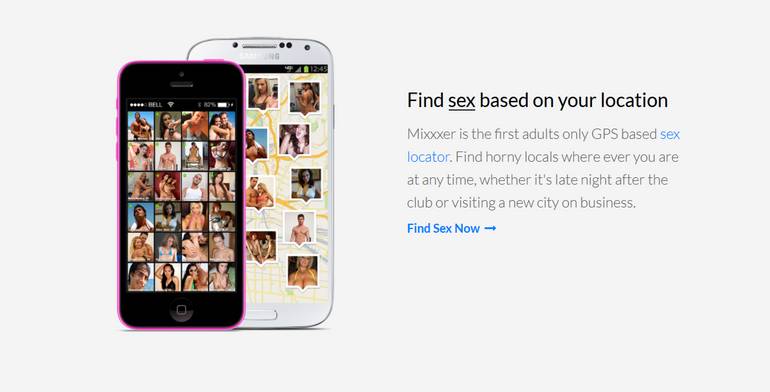 mixxxer GPS based sex locator