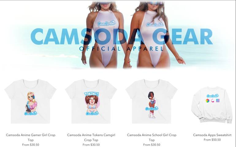 Camsoda Shop