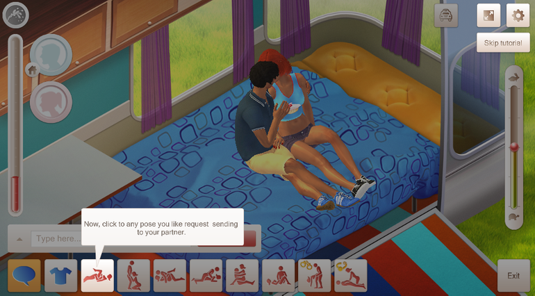 Yareel online sex game