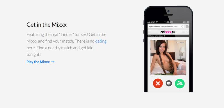 mixxxer Mobile sex finder
