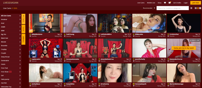 Livesexasian Site Review