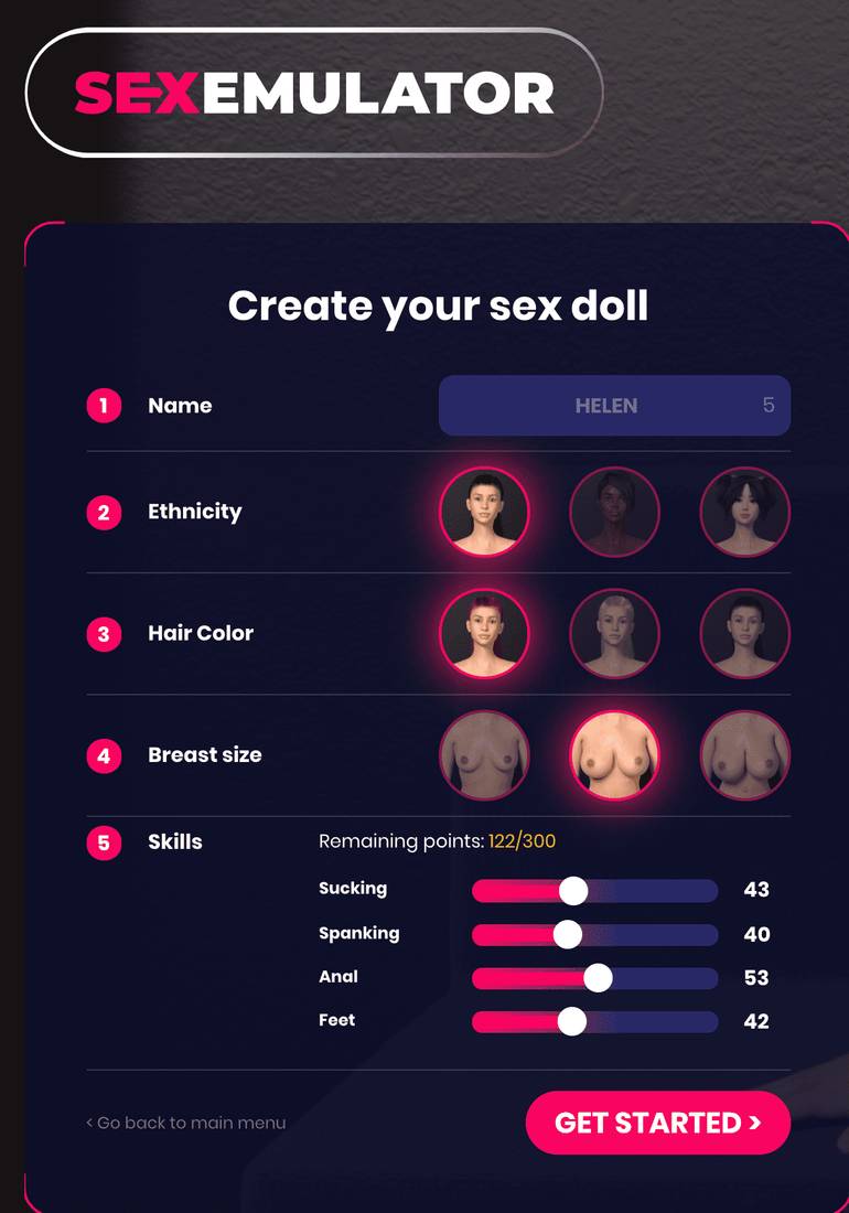 SexEmulator website