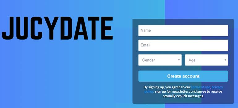 JucyDate registration