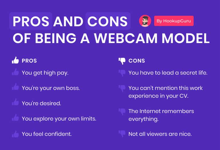 Pros and Cons of being a Cam Model