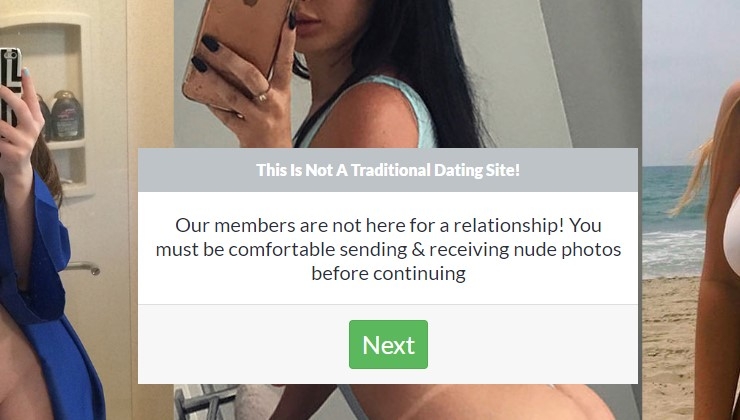 Screenshot Bangpals dating site