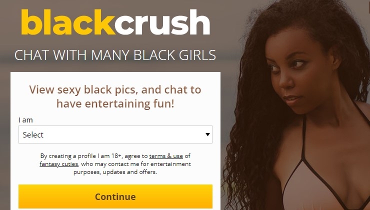 Sreenshot Blackcrush site
